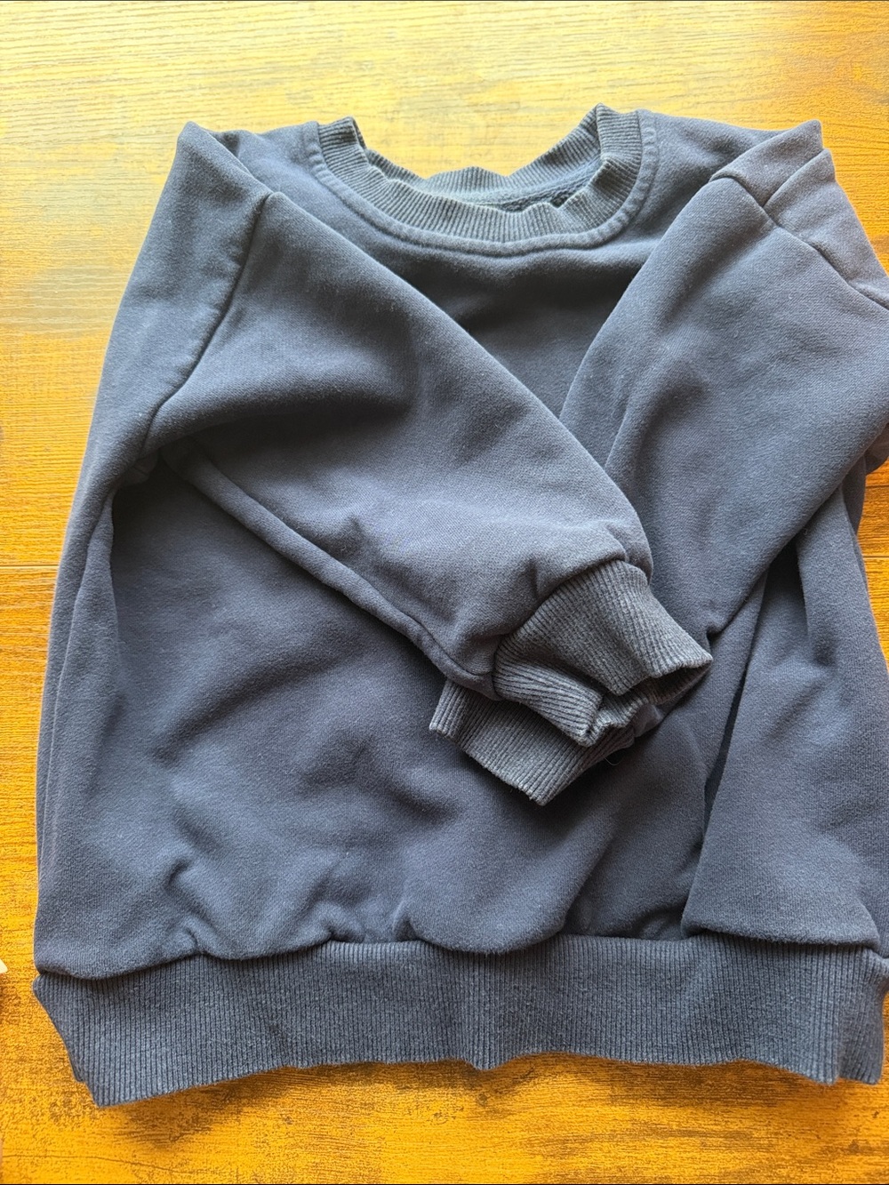 Kids Crewneck Sweatshirt - Navy Blue